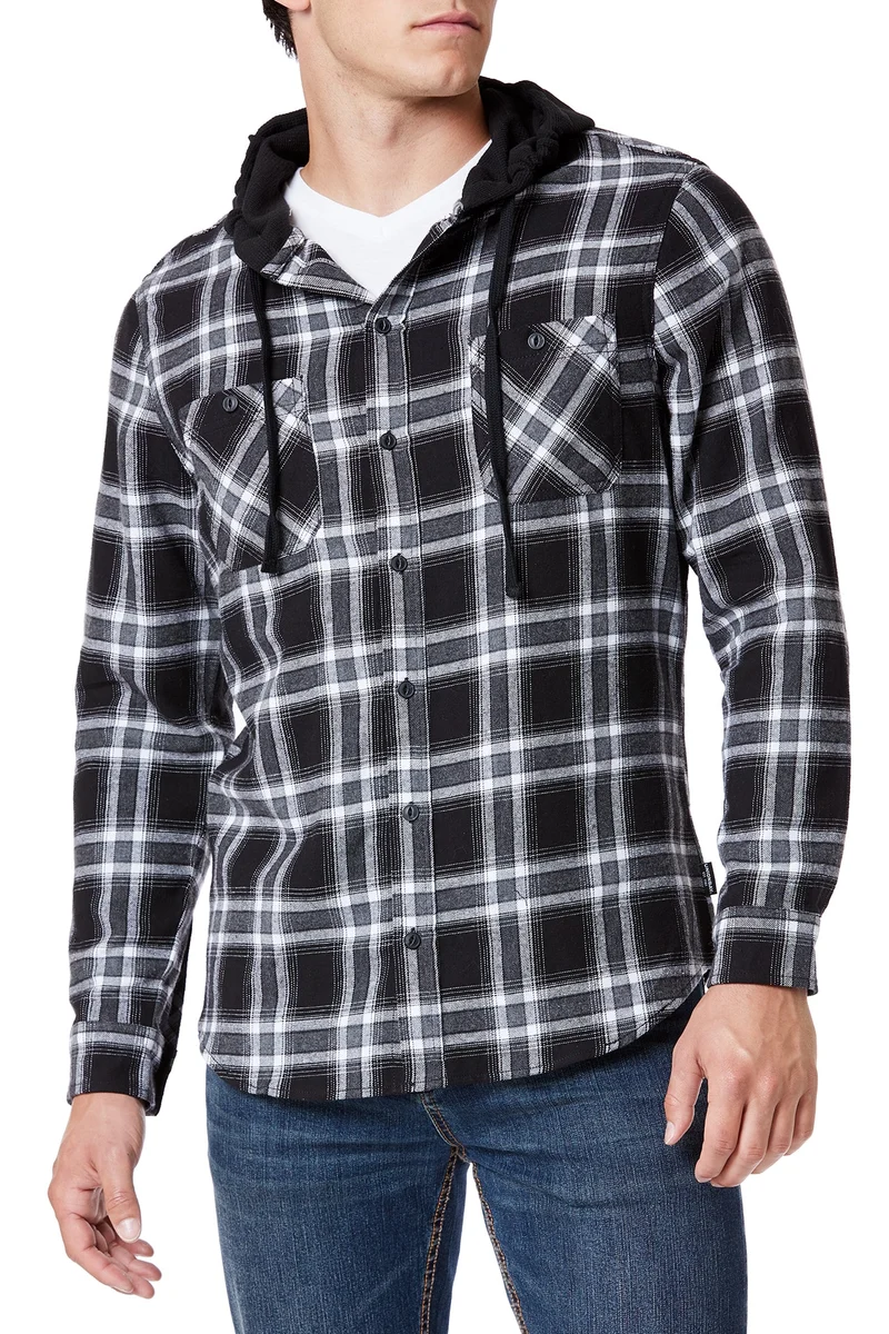 Switchback Flannel Hoodie