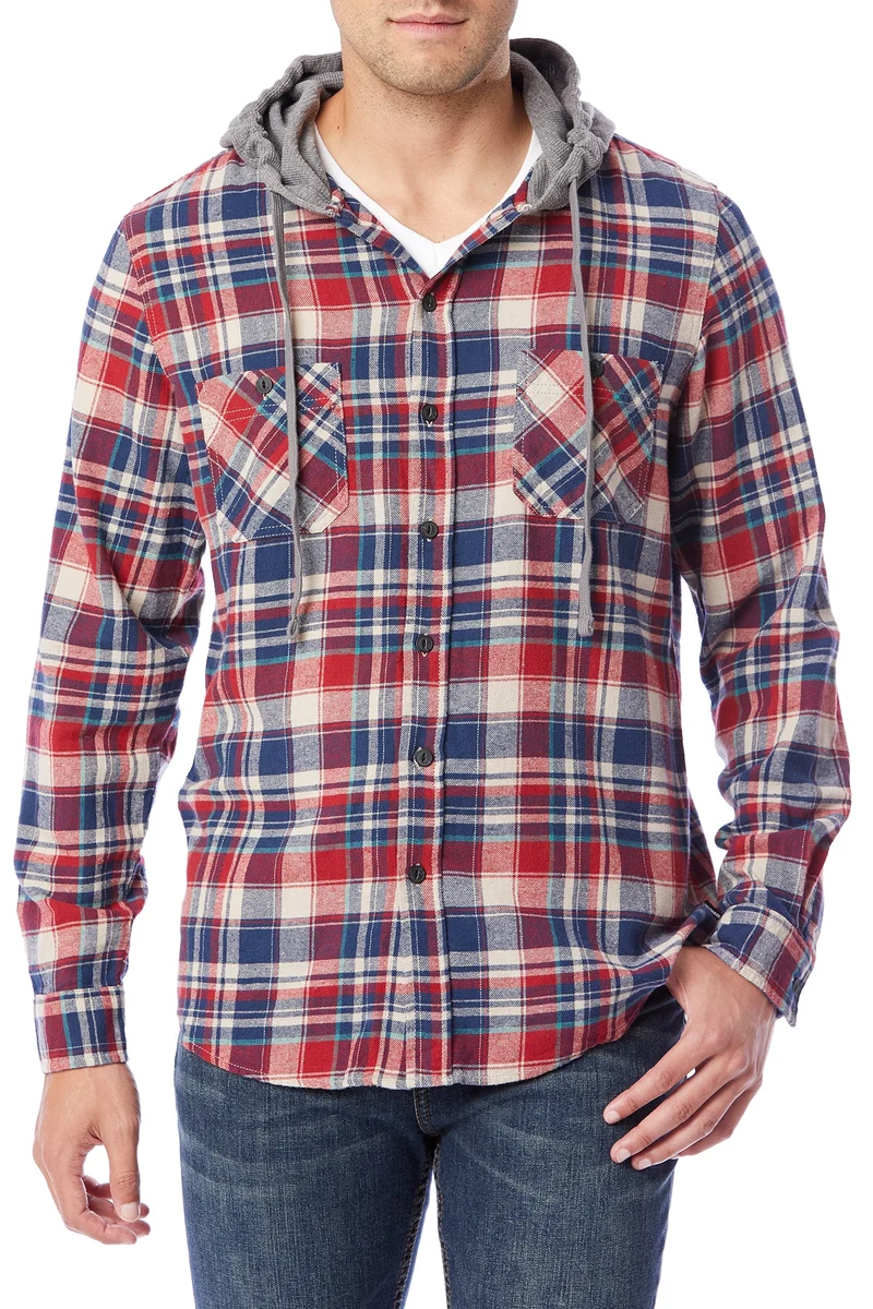 Switchback Flannel Hoodie