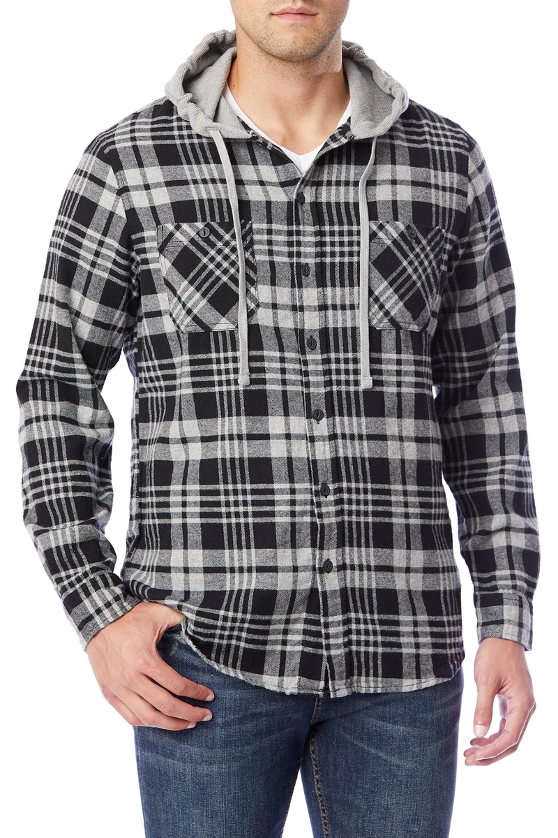 Switchback Flannel Hoodie
