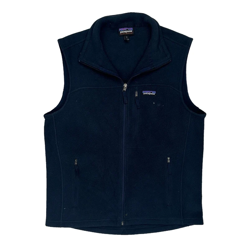 Synchilla Patagonia Gilet - Medium Navy Polyester