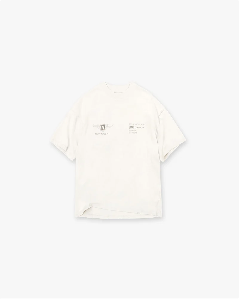Team Rep T-Shirt - Flat White