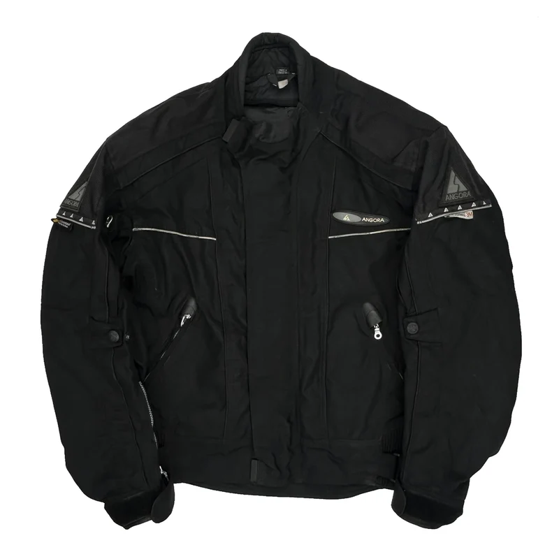 Unbranded Motorcycle Jacket - Medium Black Polyester