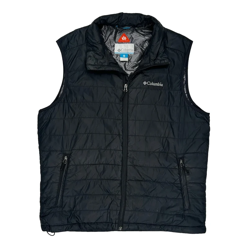 Columbia Gilet - Large Black Polyester