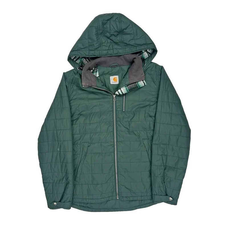 Carhartt Jacket - Large Green Polyester