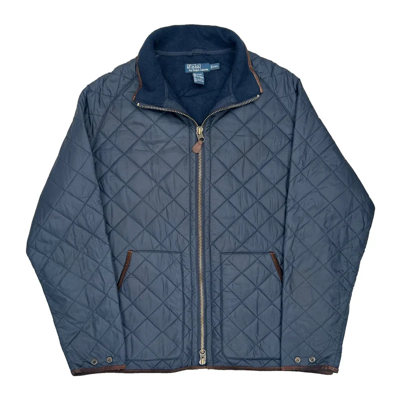 Polo By Ralph Lauren Jacket - 2XL Blue Polyester