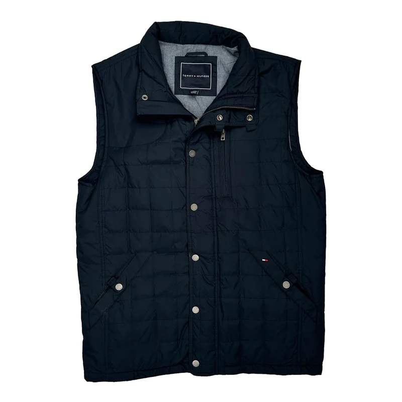 Tommy Hilfiger Gilet - Medium Black Polyester