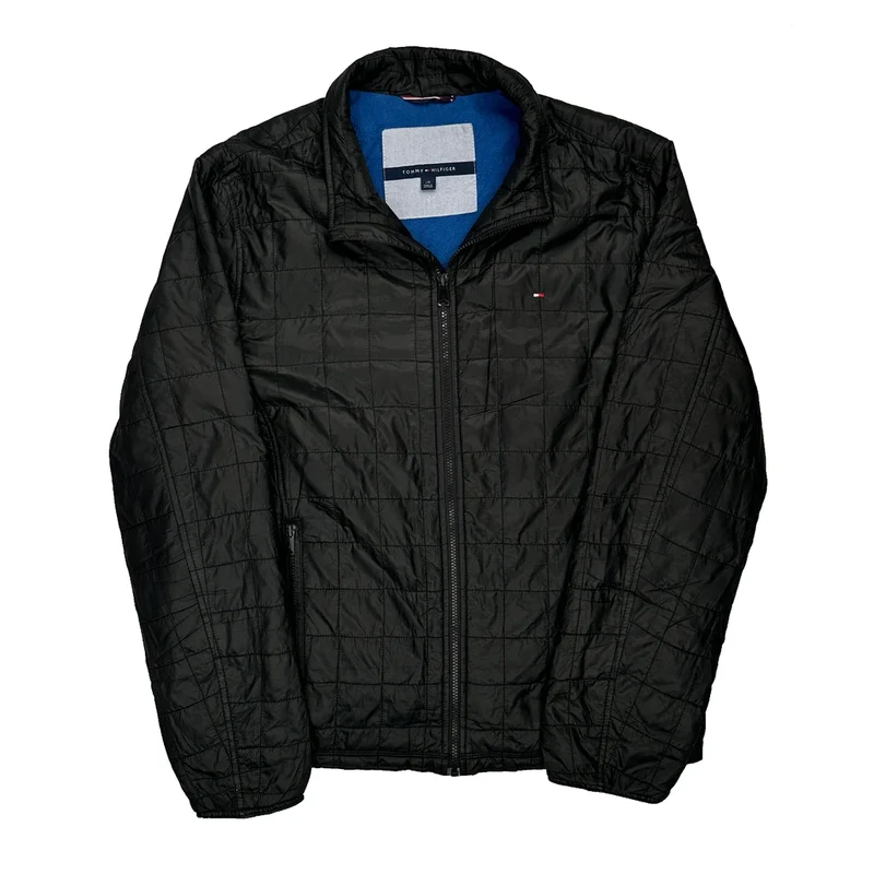 Tommy Hilfiger Jacket - Large Black Polyester