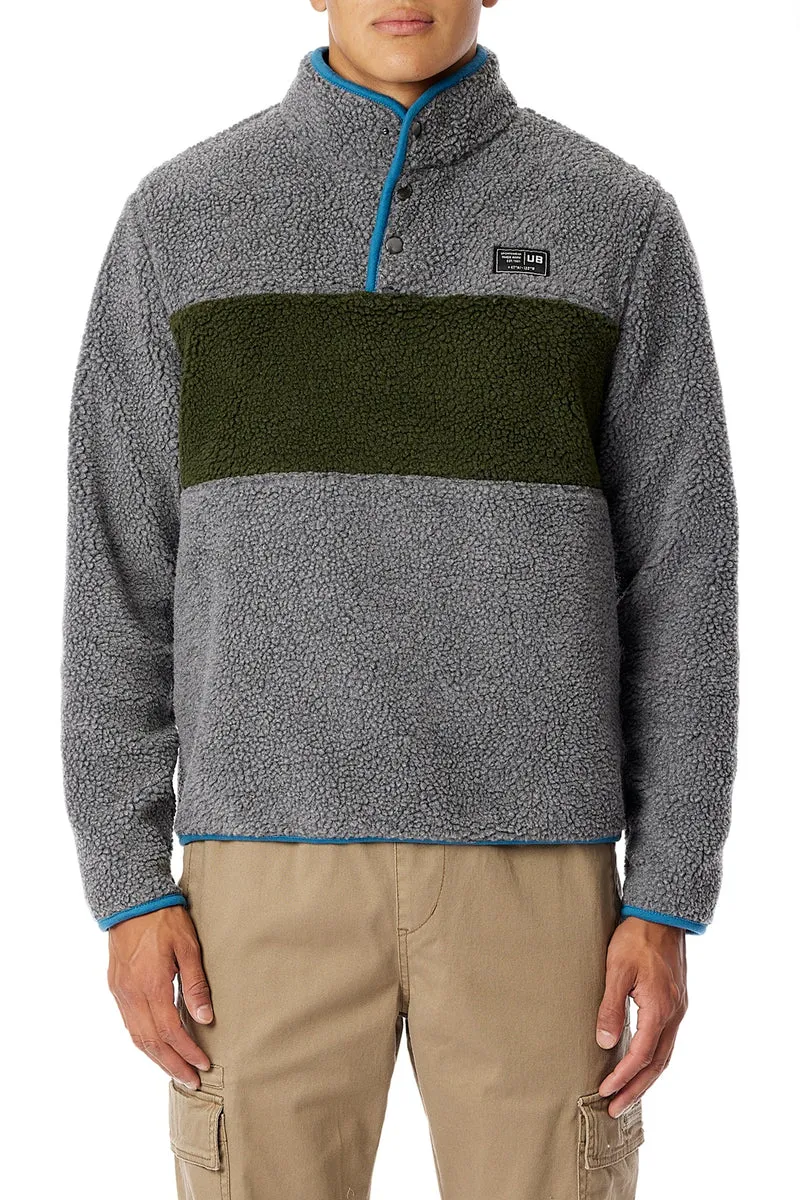 Zion Sherpa Mock Neck Fleece