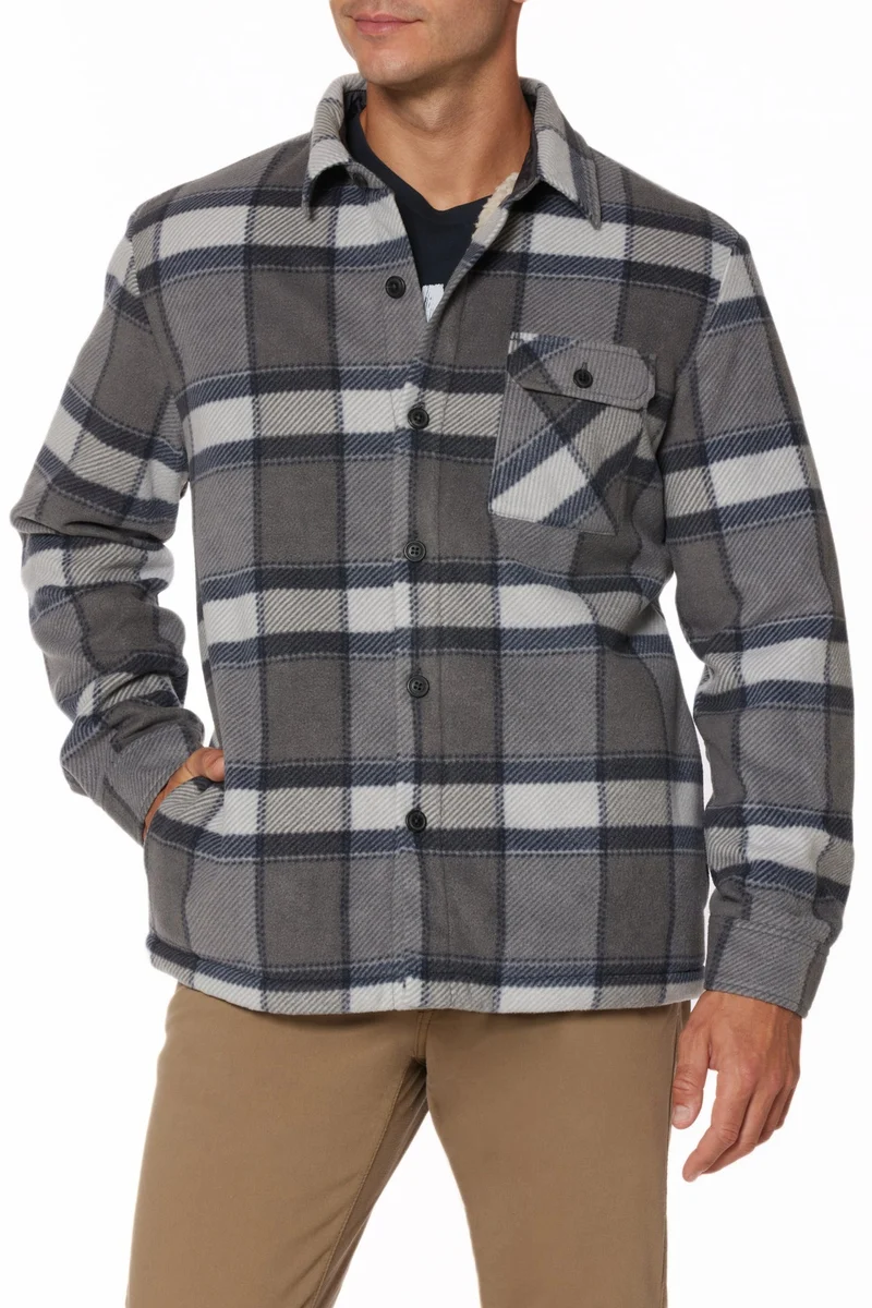 Woodsman Microfleece Shirt Jacket