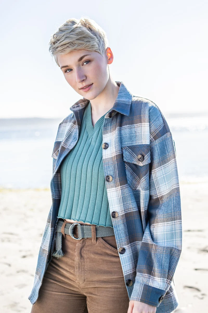 Westlake Plaid Shirt Jacket