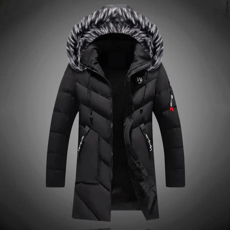 Heren Warme en Stijlvolle Winterjas