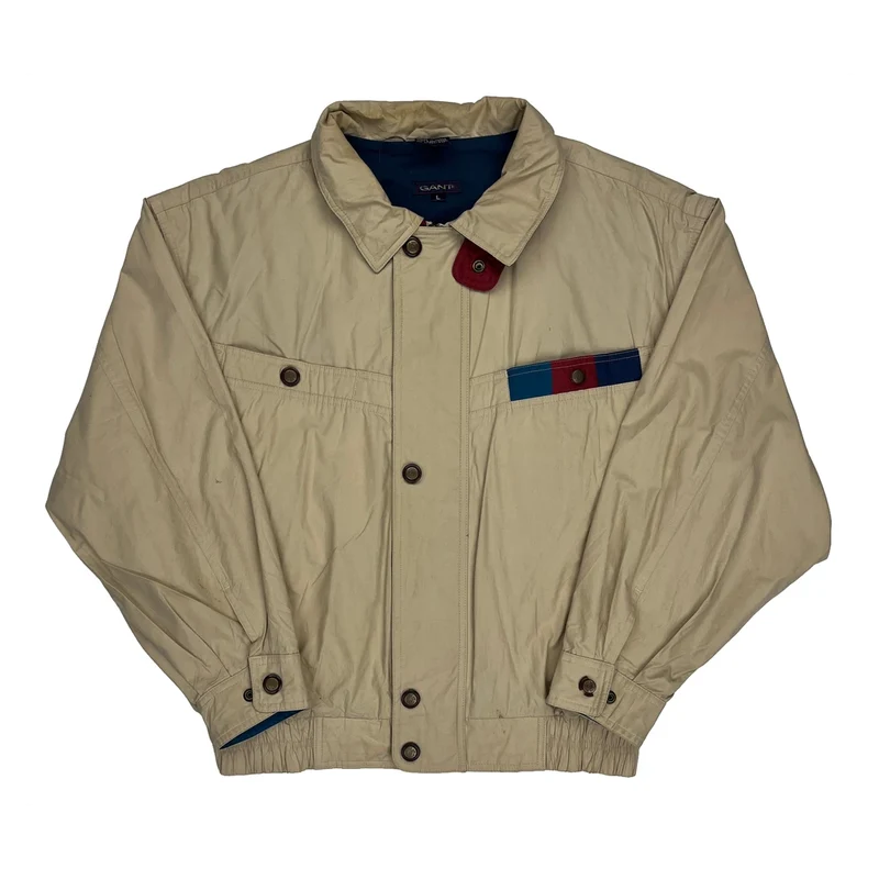 Gant Jacket - Large Beige Cotton