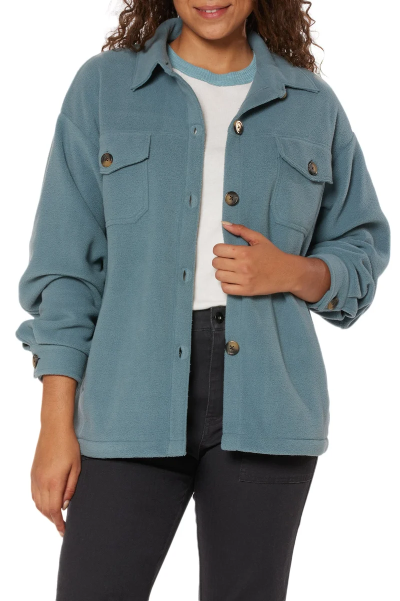 Carleen Fleece Shirt Jacket