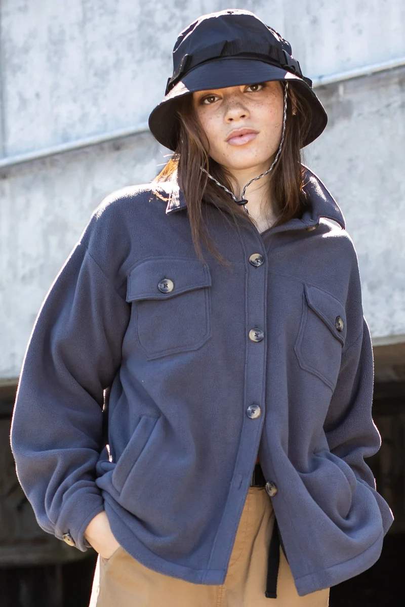 Carleen Fleece Shirt Jacket