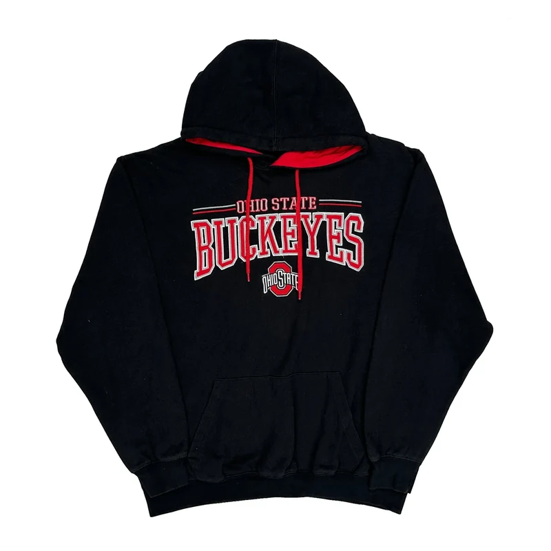 Ohio State Buckeyes Colosseum College Hoodie - XL Black Cotton