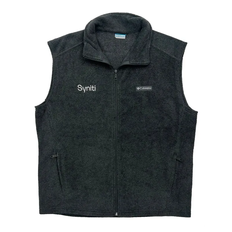 Syniti Columbia Fleece Gilet - Large Grey Polyester