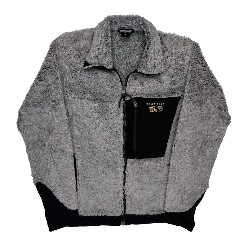 Mountain Hard Wear Fleece Jacket - Medium Grey Polyester
