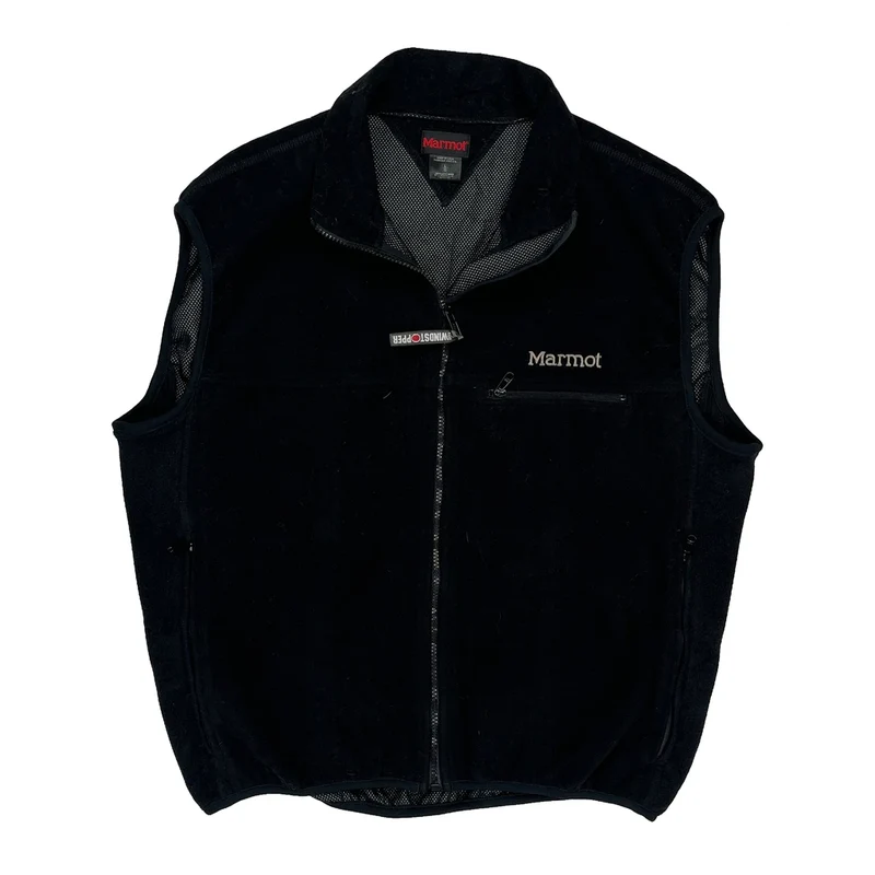 Marmot Gilet - Large Black Polyester