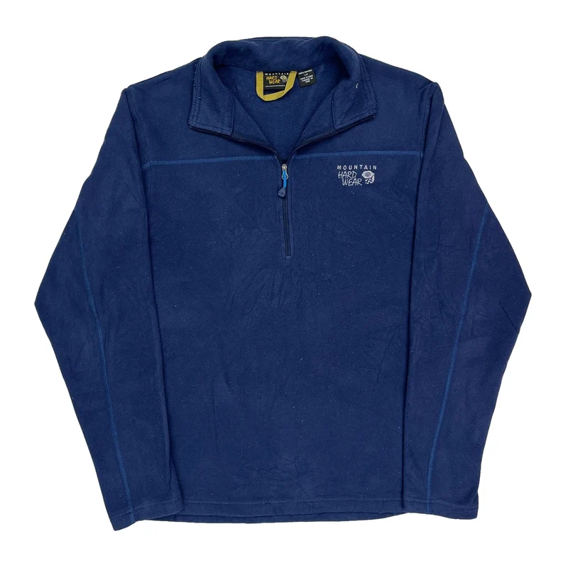 Mountain Hard Wear Fleece - Large Blue Polyester
