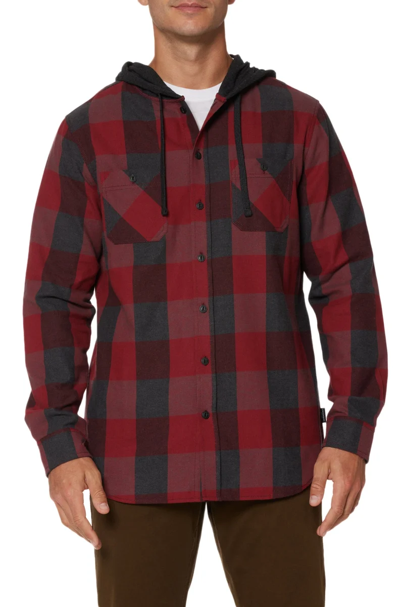 Switchback Flannel Hoodie