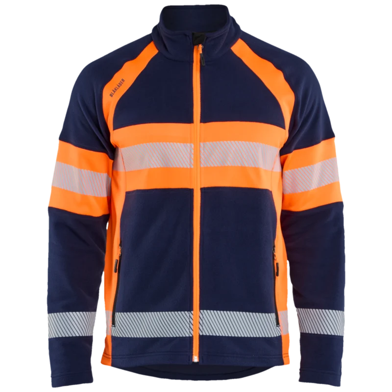 Blaklader Microfleecevest High Vis 4713-1010