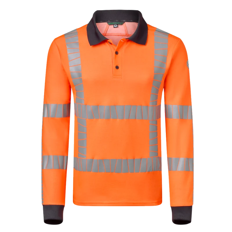Havep RWS Hi Vis+ Polo met lange mouwen 10083