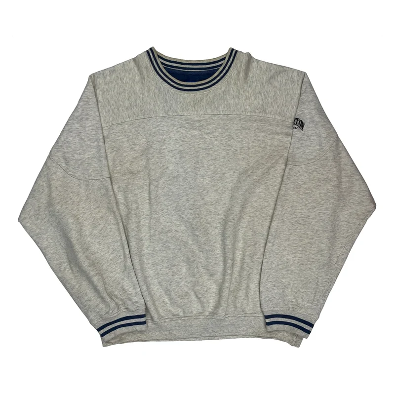 Pendleton 1/4 Zip - XL Grey Cotton