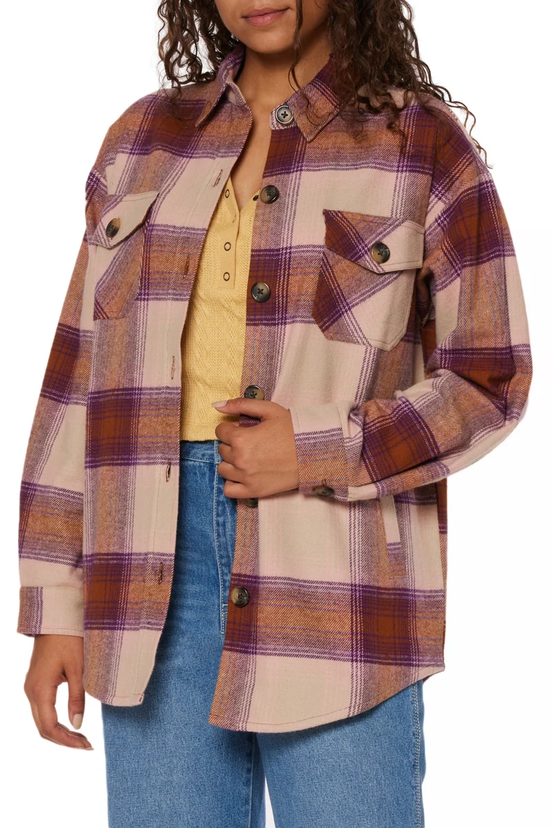 Westlake Plaid Shirt Jacket