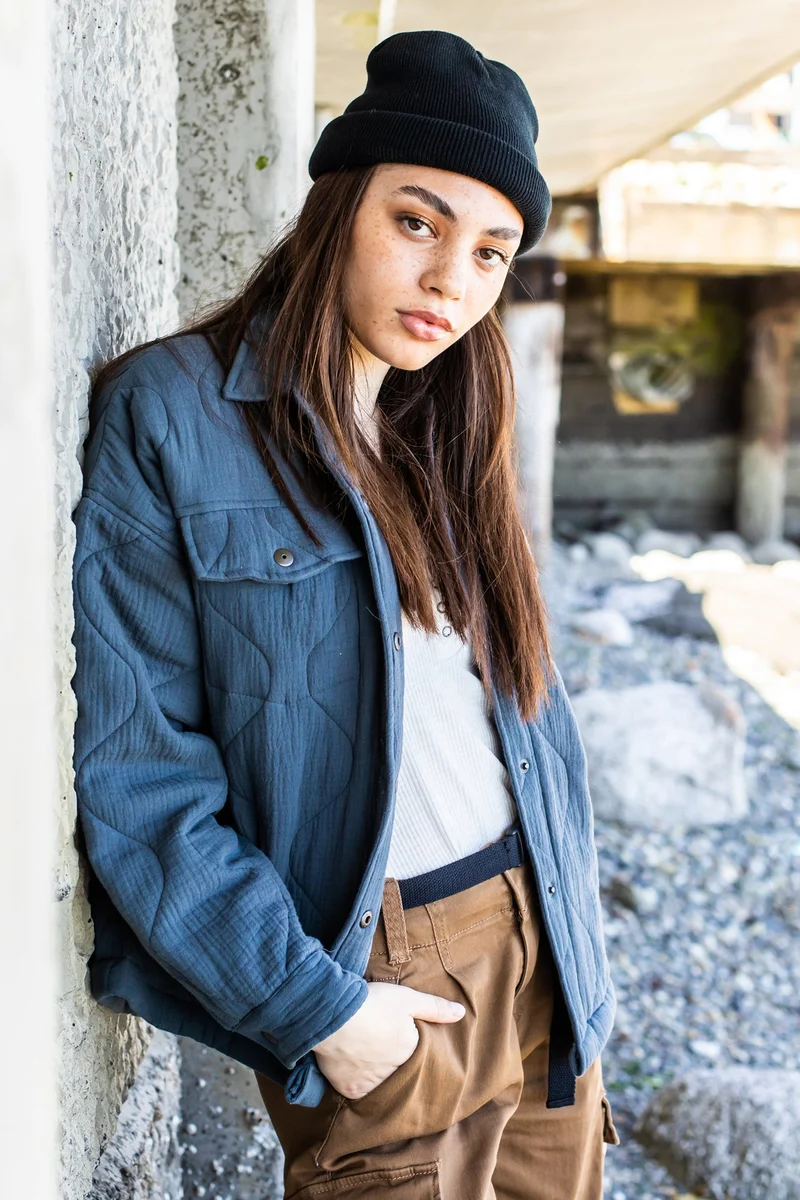 Tyra Quilted Shirt Jacket