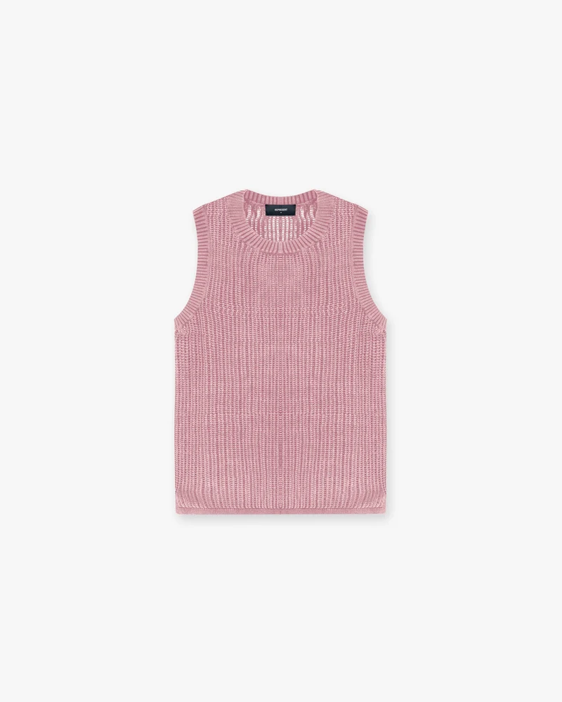 Washed Knit Vest - Sunrise