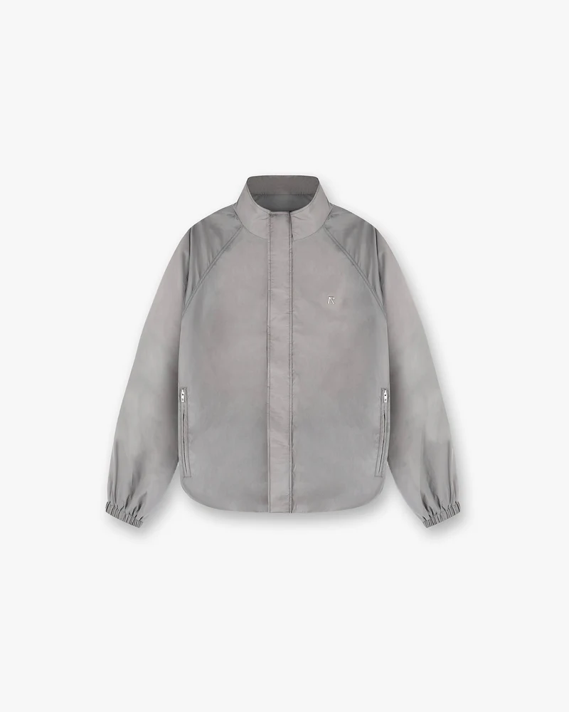Funnel Neck Jacket - Stone