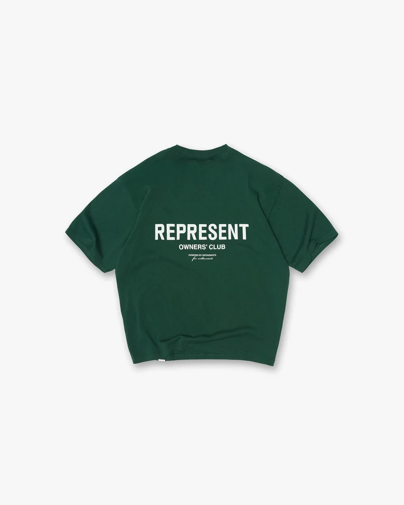 Represent Owners Club T-Shirt - Racing Green