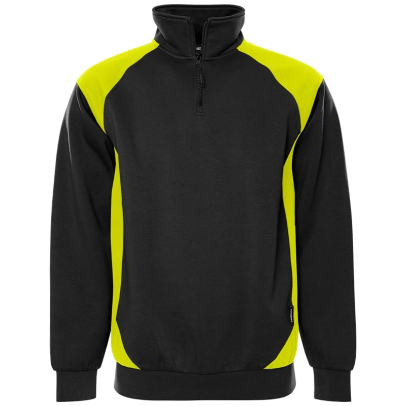 Fristads Skarup Sweater met korte rits 7048 GSM 300511