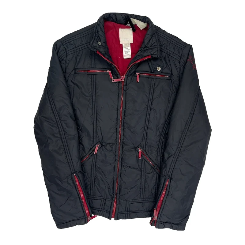 Diesel Jacket - Medium Black Nylon