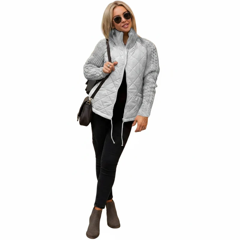 Omarm de winter met het dameswinterjack met ritssluiting: jouw ideale laag voor comfort en warmte.