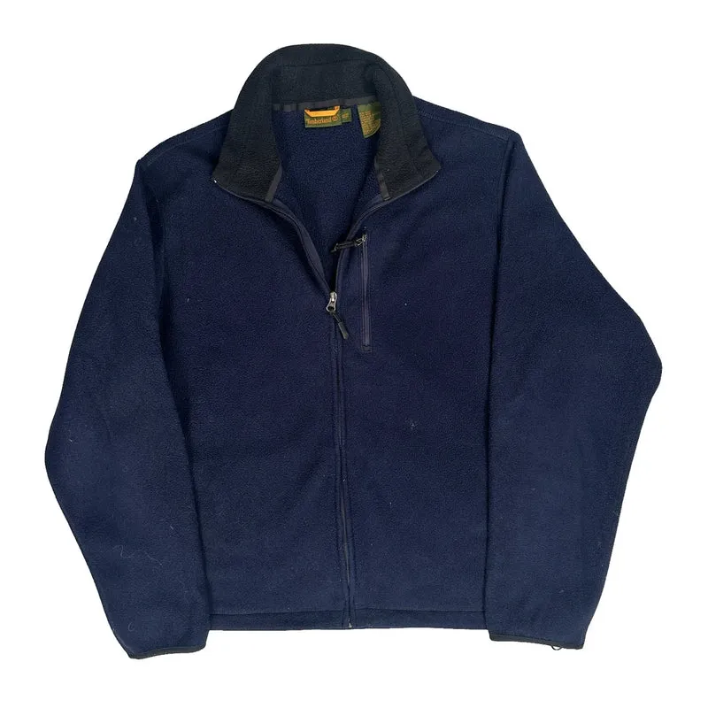 Timberland Fleece Jacket - XL Blue Polyester