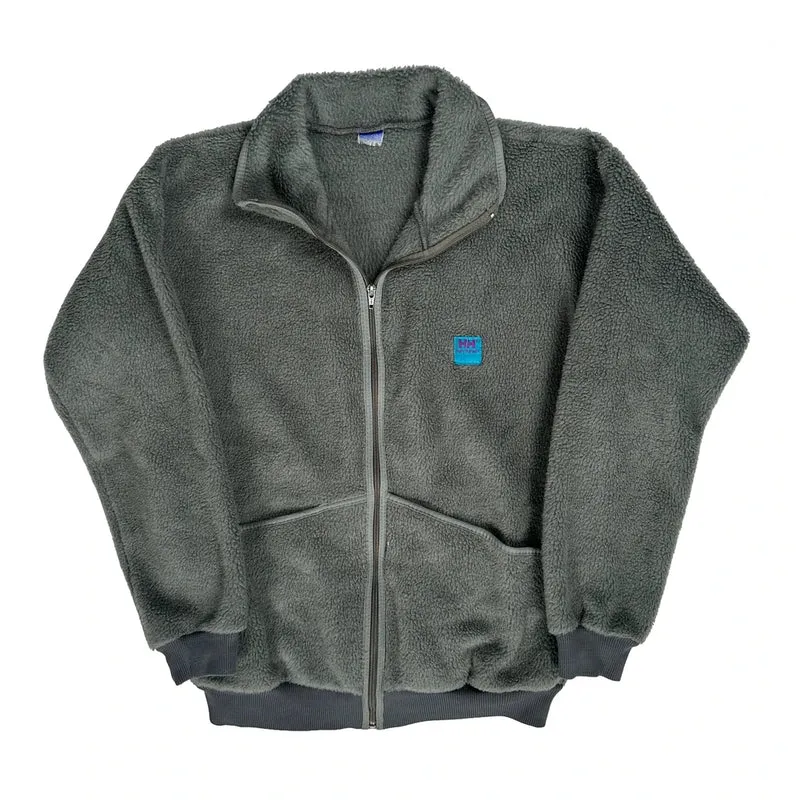 Helly Hansen Fleece Jacket - Large Grey Polyester