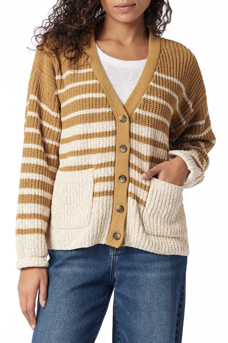 Arya Stripe Chenille Sweater