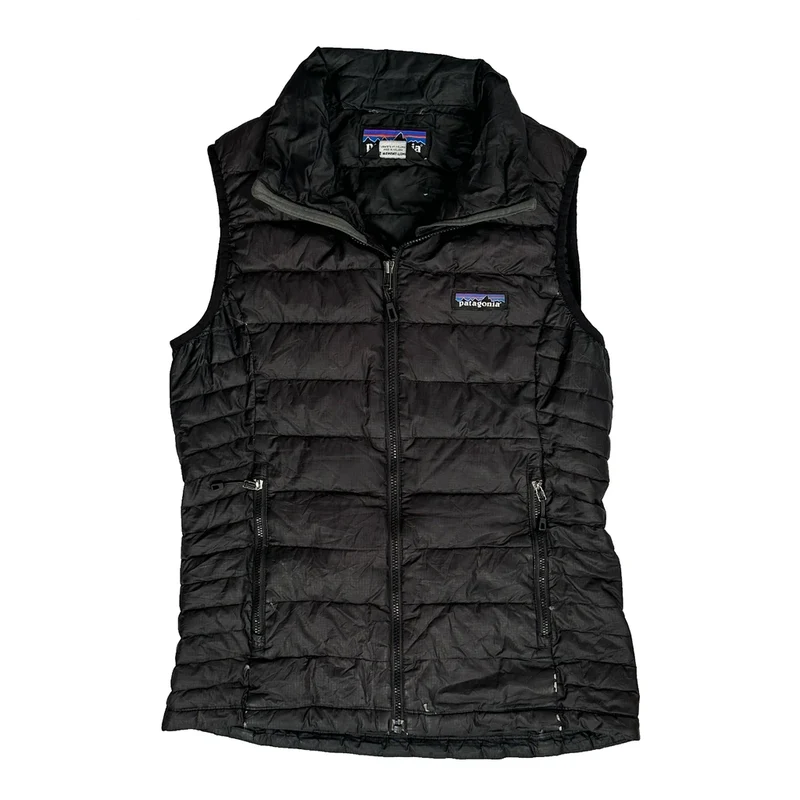 Patagonia Gilet - XS Black Polyester
