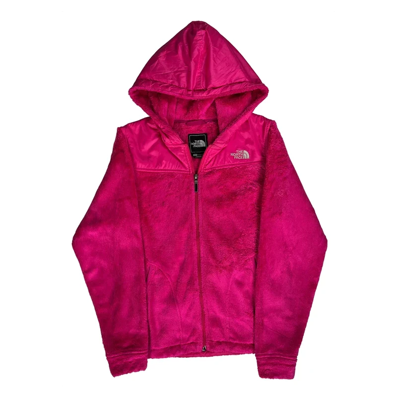 The North Face Fleece Jacket - XS Pink Polyester