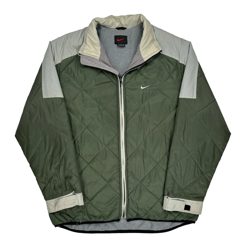 Nike Jacket - Medium Green Polyester