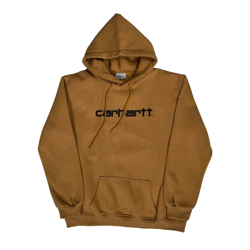 Carhartt Hoodie - XL Brown Cotton