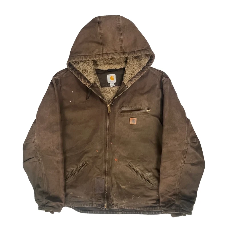 Carhartt Jacket - XL Brown Cotton