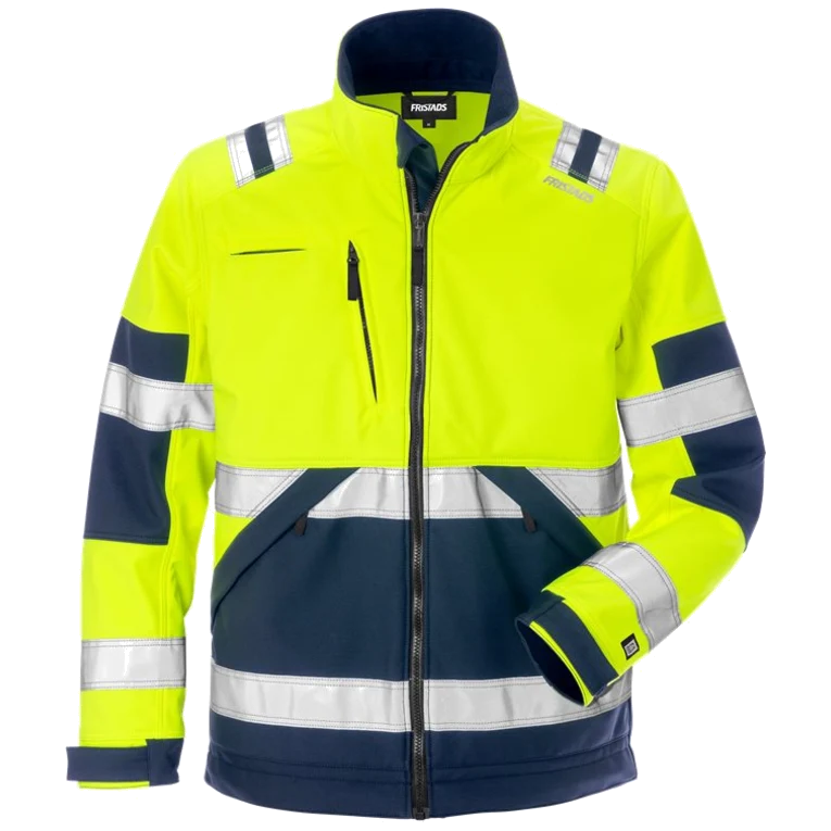 Fristads High vis softshelljack CL.2 4083 WYH 125024