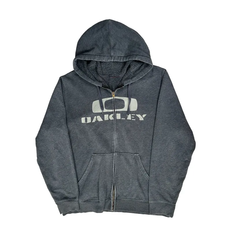Oakley Hoodie - XL Grey Cotton