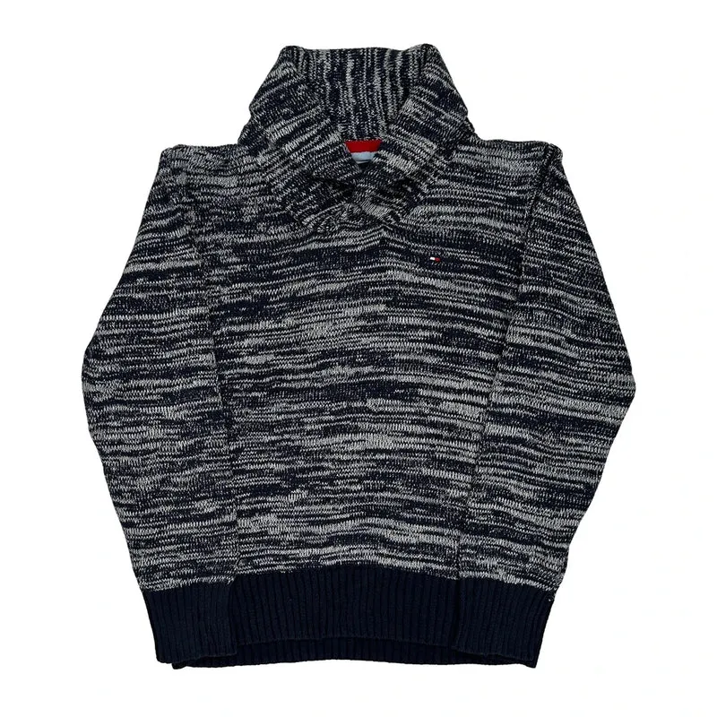 Age 6 Tommy Hilfiger Jumper - Small Grey Cotton Blend