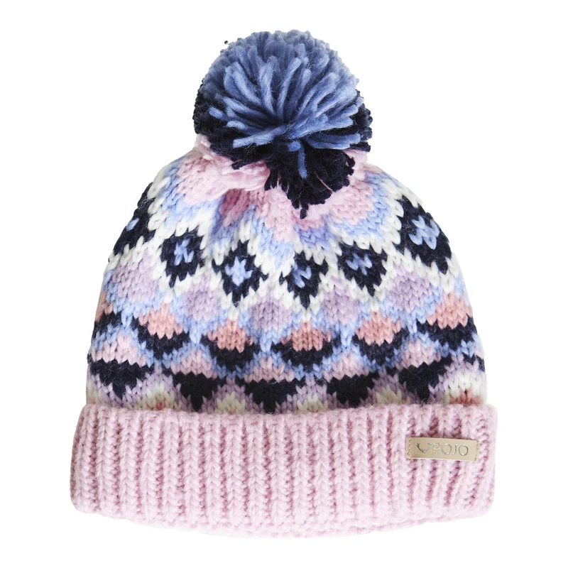 Rojo Fair Isle Beanie