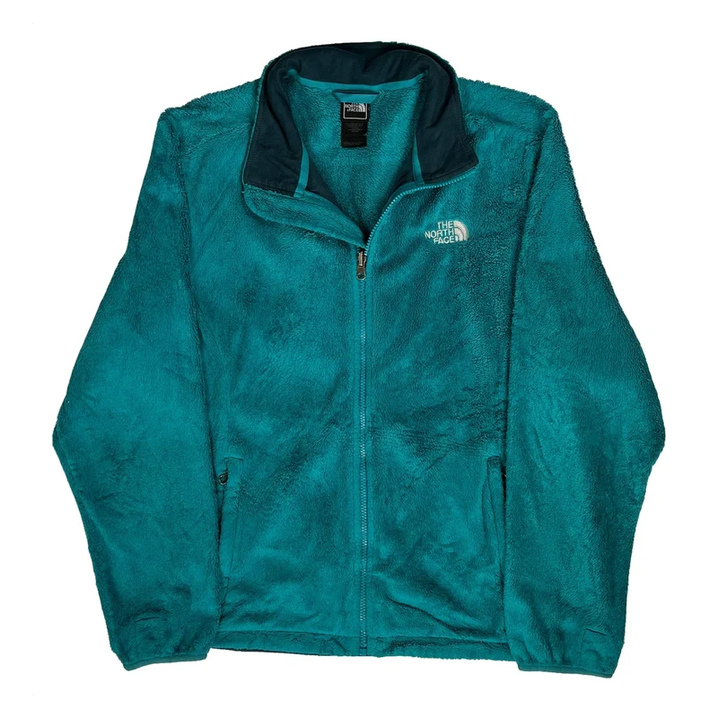 The North Face Fleece Jacket - XL Green Polyester