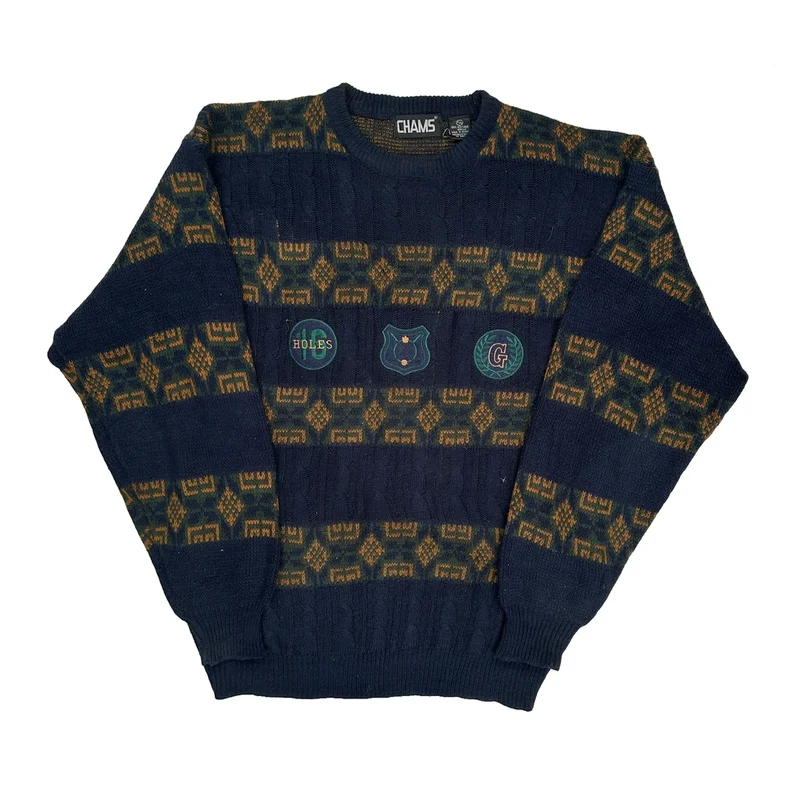 Chams Jumper - XL Navy Acrylic