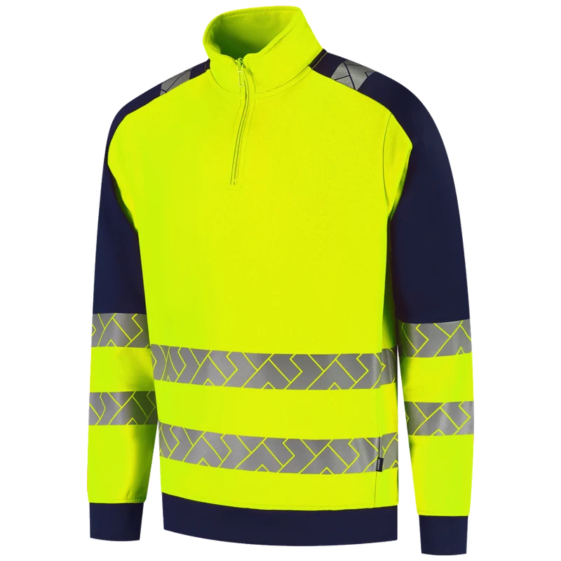 Tricorp Redefined Zip Sweater High Vis Industrieel Wasbaar 306106